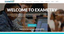Desktop Screenshot of exametry.com